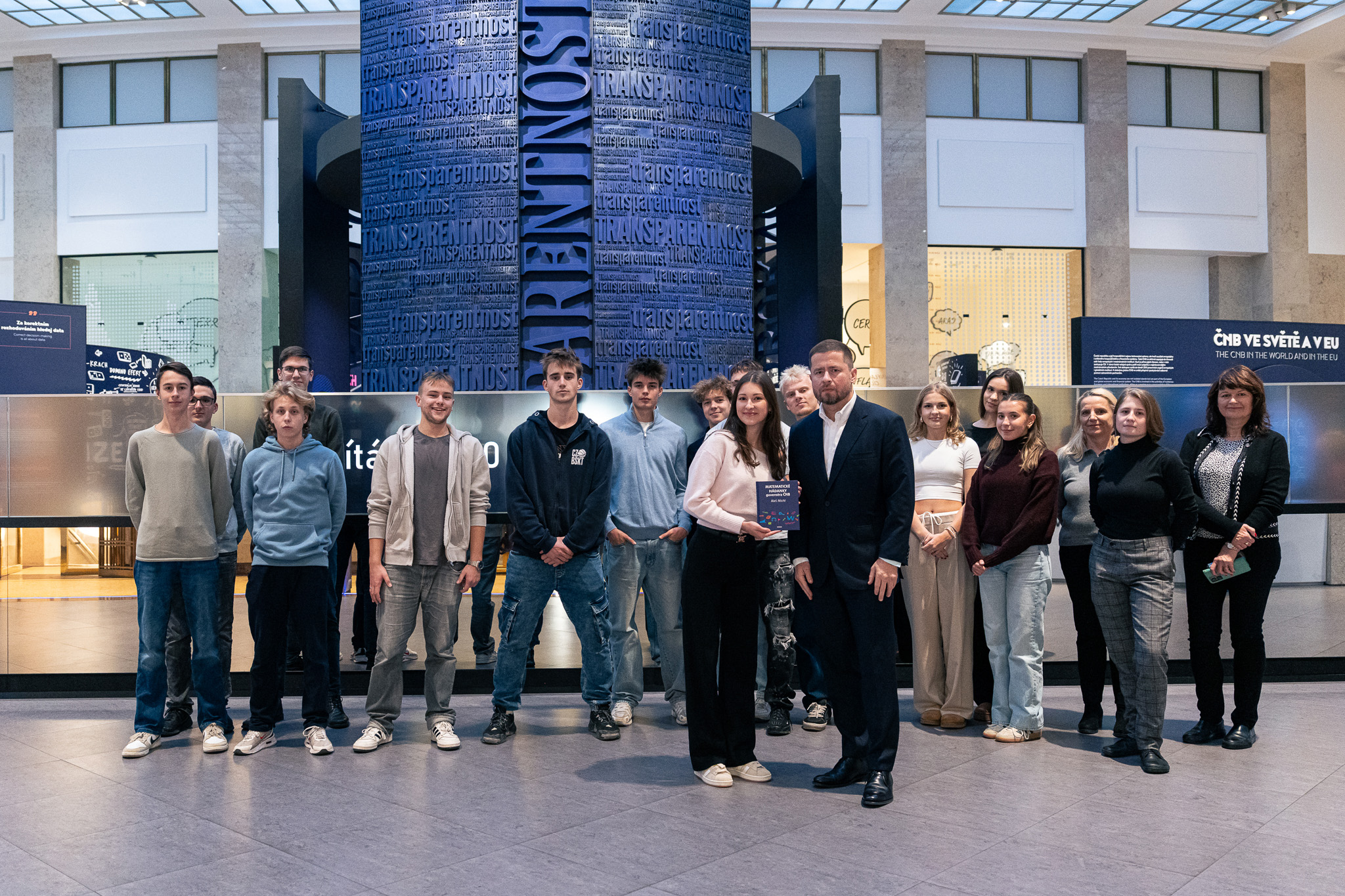 250 000 lidí. Zvědavost má cenu zlata. Návštěvnické centrum ČNB přivítalo jubilejního návštěvníka