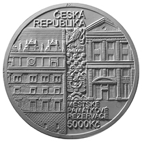 ZM Městská památková rezervace Plzeň – technická příprava platidla – líc - realizace (1. cena)