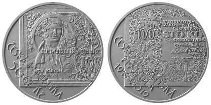 PSM ke 100. výročí zahájení vydávání československých platidel – technická příprava platidla