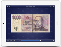 Backlighting of banknotes