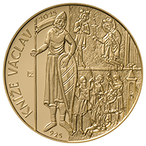 ZM k 1100. výročí začátku vlády knížete Václava – rub