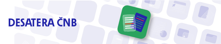 Banner – Desatera ČNB