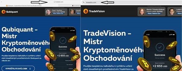 Upozornění na podvodné platformy nabízející obchodování s kryptoměnami za pomocí „umělé inteligence“ – obrázek 1