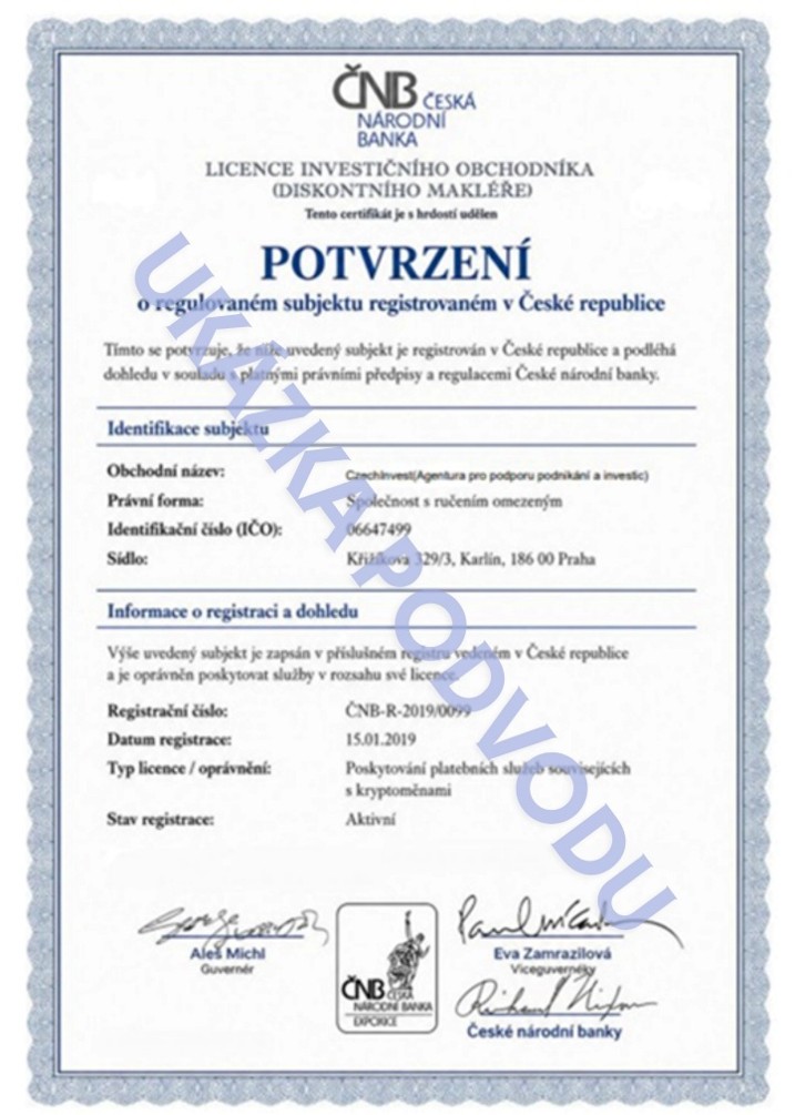 Upozornění na podvodné e-maily zneužívající identitu ČNB a CzechInvestu Upozornění na podvodné e-maily zneužívající identitu ČNB a CzechInvestu