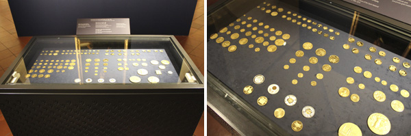 Zlaté mince a medaile numismatického charakteru