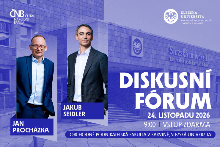 Diskusní fórum ČNB 2026 Karviná