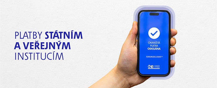 Okamžité platby – státní instituce