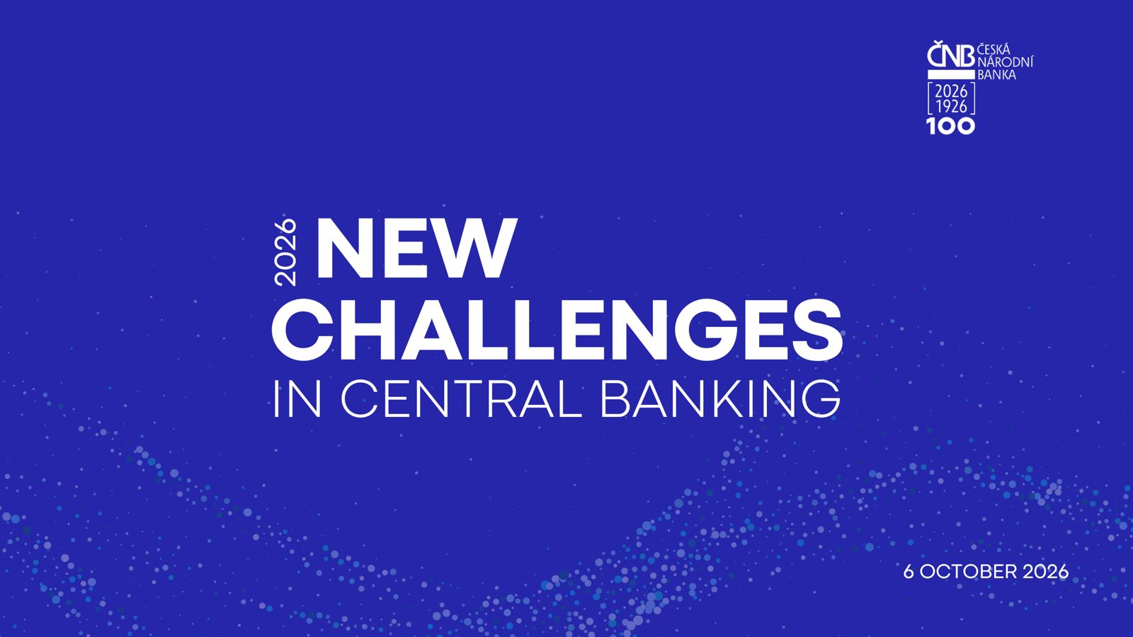 New Challenges in Central Banking Conference – live stream New Challenges in Central Banking Conference – live stream
