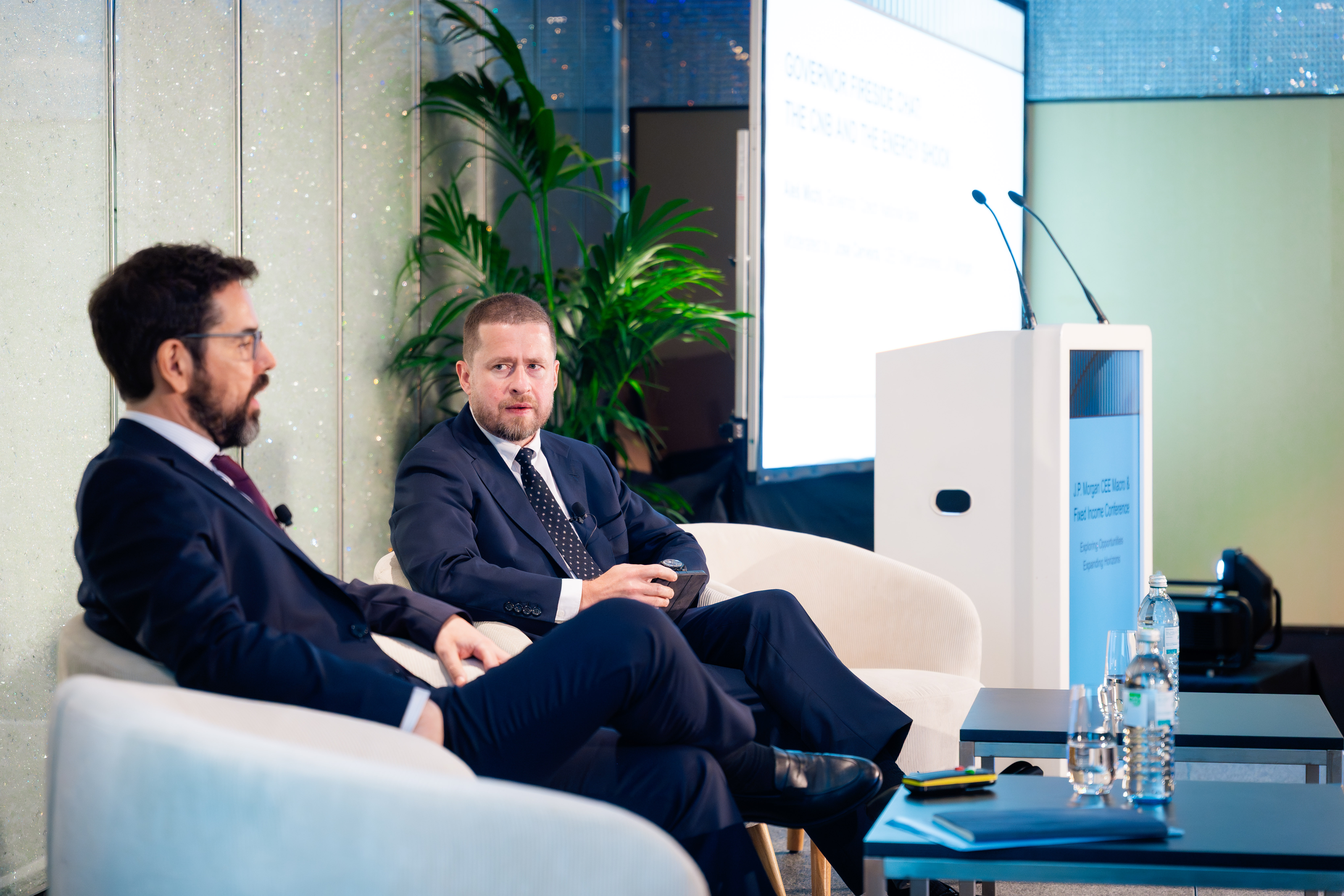Governor’s notes for a fireside chat with J.P. Morgan in Vienna